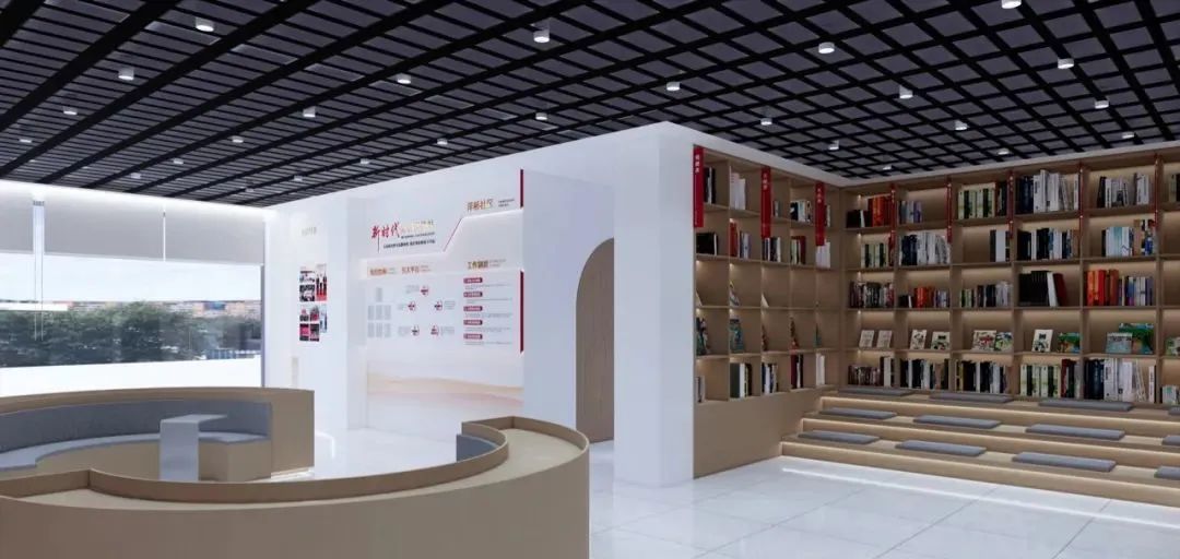 清遠展廳裝修設計_公海恩德黨群中心展廳設計 清遠展廳裝修設計_公海恩德黨群中心展廳設計