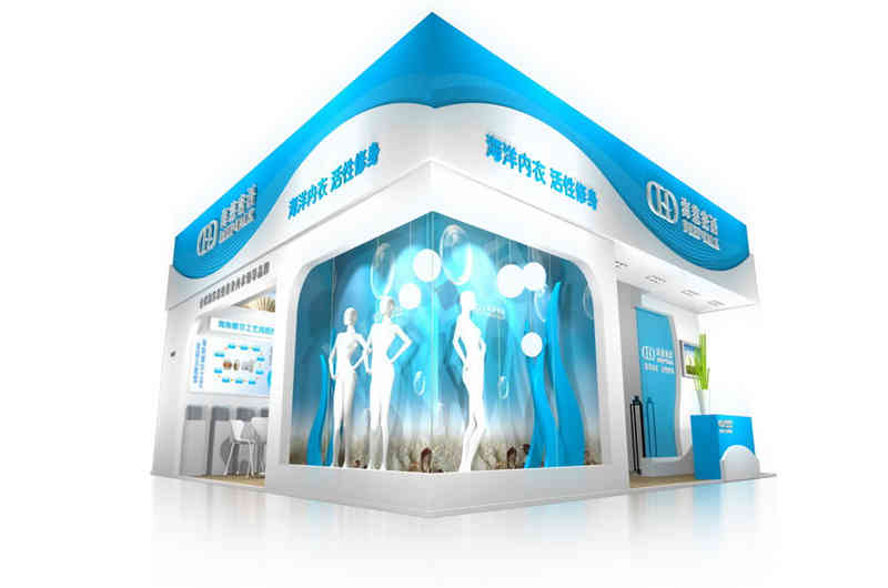 海斯摩爾服裝服飾展深圳展臺設(shè)計搭建