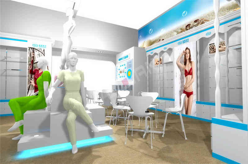 海斯摩爾服裝服飾展深圳展臺設(shè)計搭建