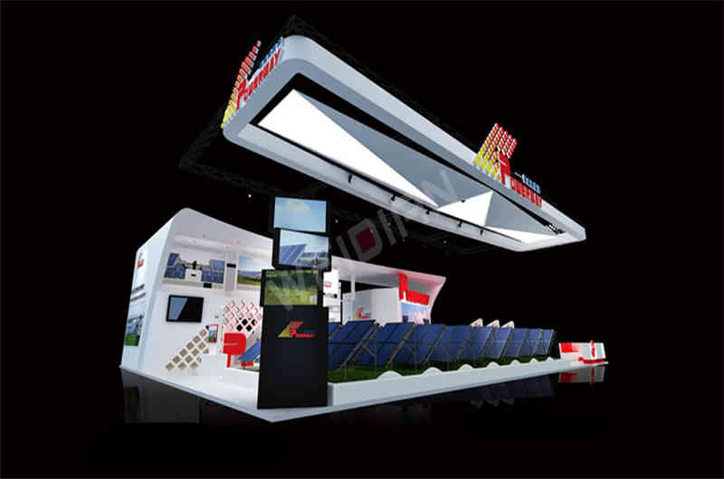 特裝展臺展覽設(shè)計公司助力保威能源成都國際太陽能光伏及儲能技術(shù)展覽會PV chengdu廣州廣交會展臺搭建商