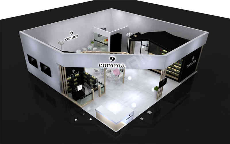 深圳展覽裝飾設(shè)計公司助力逗號智能深圳國際無人零售展覽會深圳展會設(shè)計搭建