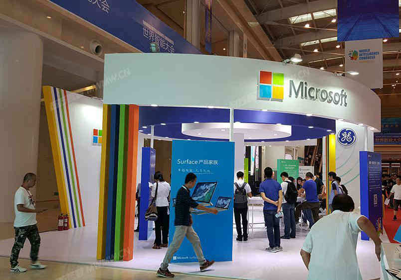 2020年廣州國際自助售貨系統(tǒng)與設(shè)施博覽交易會展臺設(shè)計5