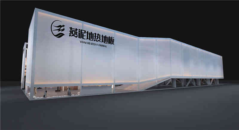  深圳市柔宇科技有限公司參展西班牙巴塞羅那國際展覽館展覽設(shè)計展臺搭建3