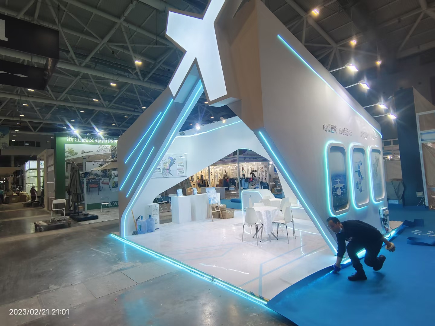 廣州展會(huì)搭建設(shè)計(jì)深圳跨境電商展，福永街道展臺(tái)