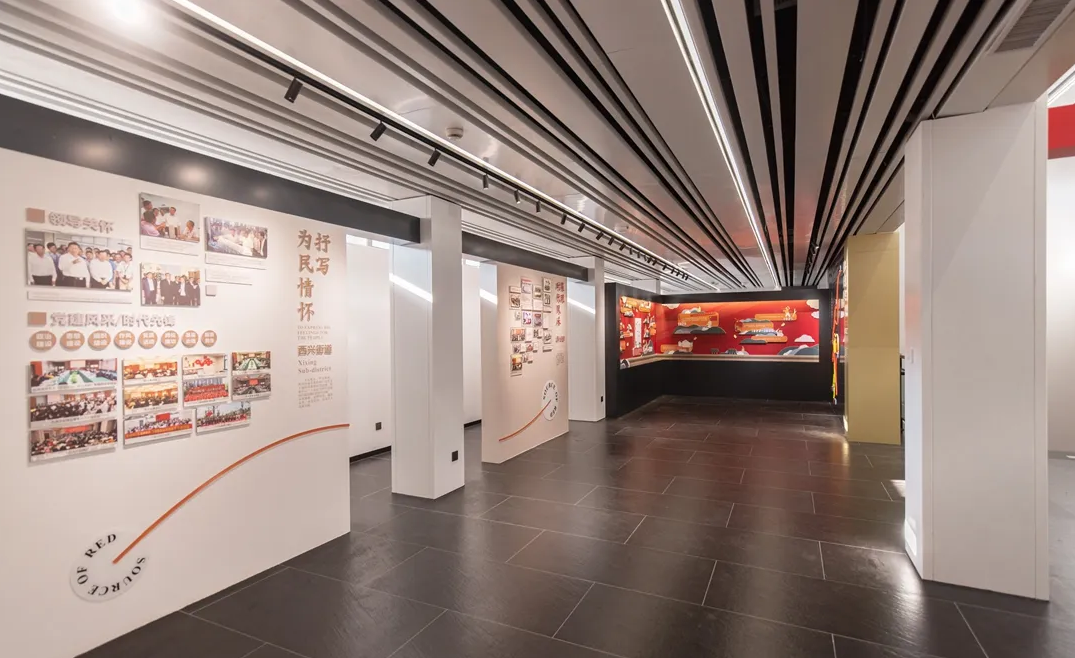 廣東汕尾黨建服務中心設計、社區(qū)街道服務中心設計、黨建文化建設