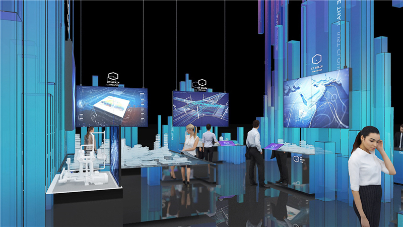 青島海爾空調(diào)電子有限公司參展廣州會展中心展覽設(shè)計展臺搭建5